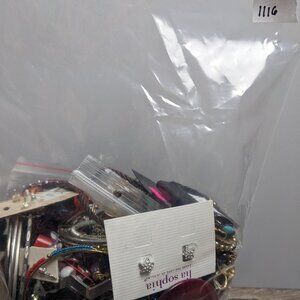 Jewelry Lot 4+ lbs 1116 Wearable Sellable Mystery Lot Free Shipping